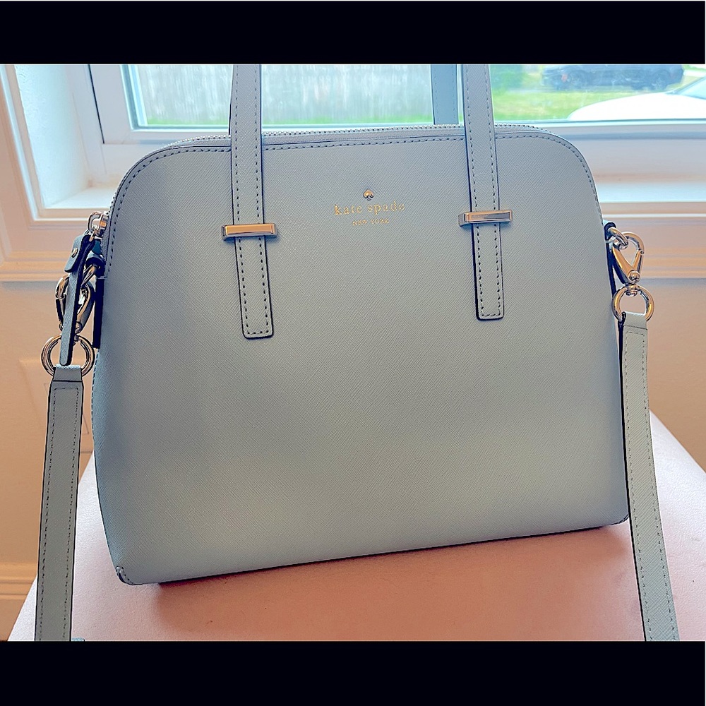 Kate Spade Robins Egg Blue Satchel